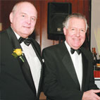 The Right Hon. Peter Hain MP, Secretary of State NI with Jim Dougal, Broadcaster